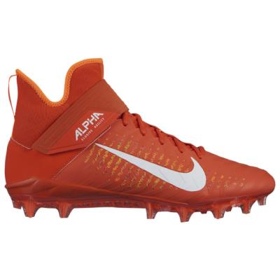 Nike Focicipő Férfi Alpha Menace Pro 2 Mid Fehér/Narancssárga,BYA19385